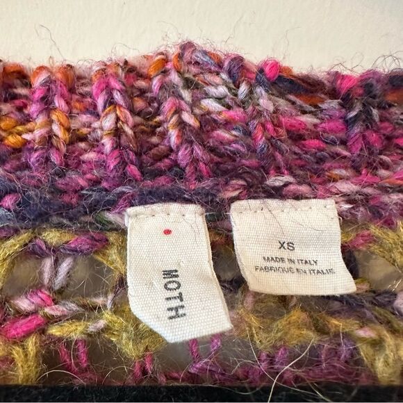 Anthropologie-Moth Hillwak Chunky Knit Sweater (Size:XS) - Picture 10 of 11